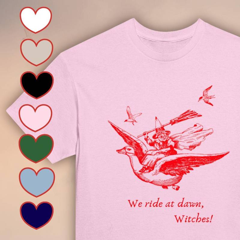 Wir Reiten Im Morgengrauen, Hexen Shirt | Kein Ai Wir Reiten Im Morgengrauen, Hexen Shirt | Kein Ai von ScaraOfficial