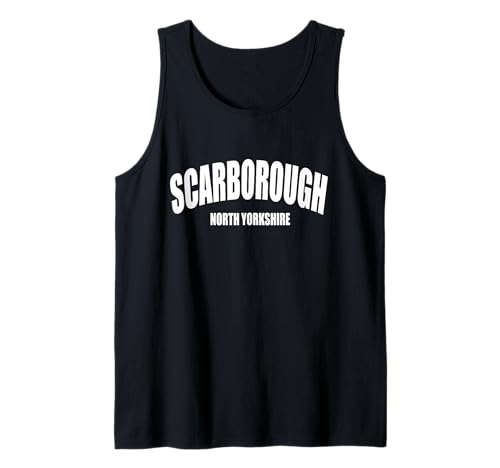 Scarborough England Yorkshire Herren Damen Kinder Tank Top von Scarborough England Yorkshire Apparel