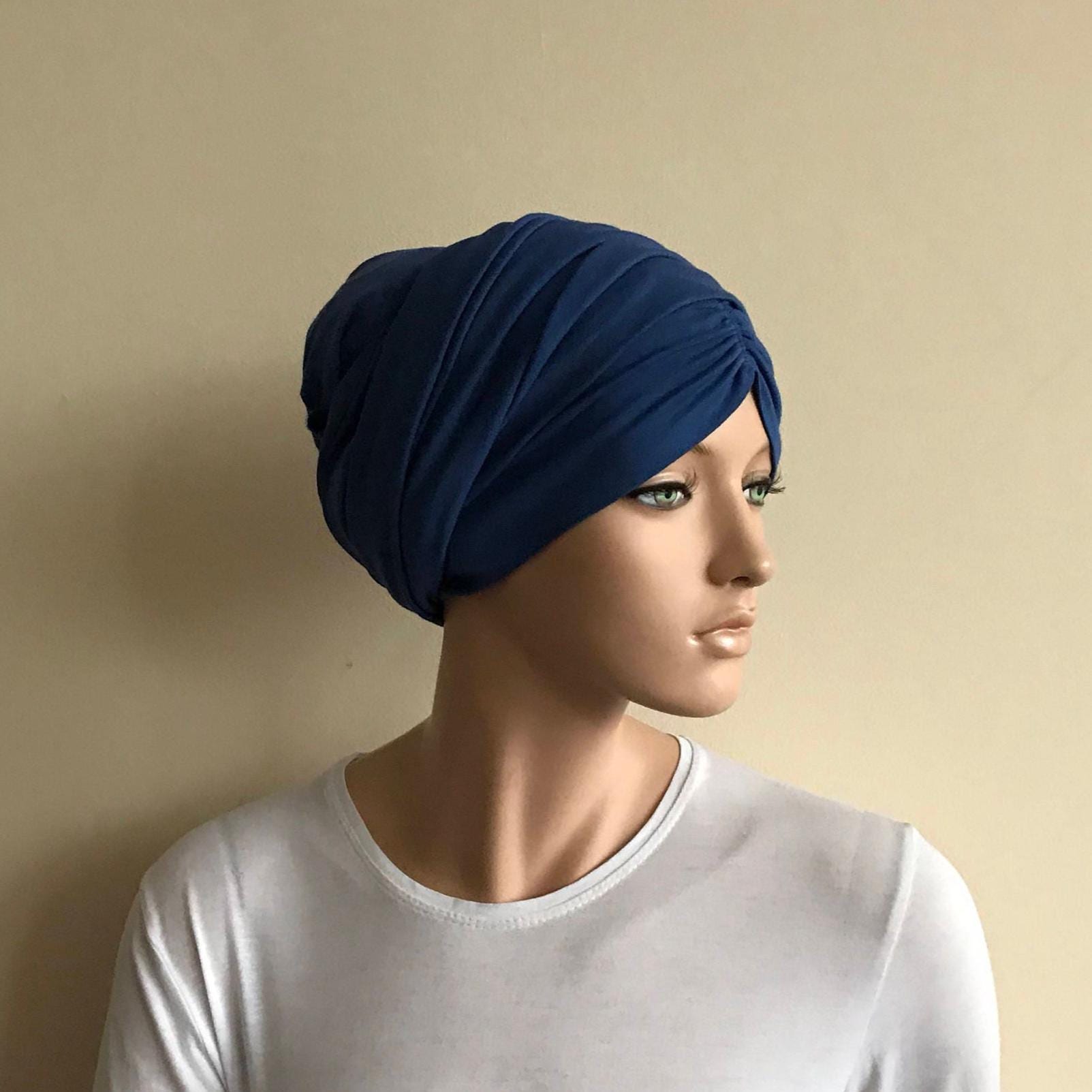 3 in Eins Jeans Hijab, Jersey Blauen Turban, Voluminöses Vintage Hut, Eleganter Sinar, Boho Stirnband, Juwelenfisch 3 in Eins Jeans Hijab, Jersey Blauen Turban, Voluminöses Vintage Hut, Eleganter Sinar, Boho Stirnband, Juwelenfisch von ScarfTurbanHijab