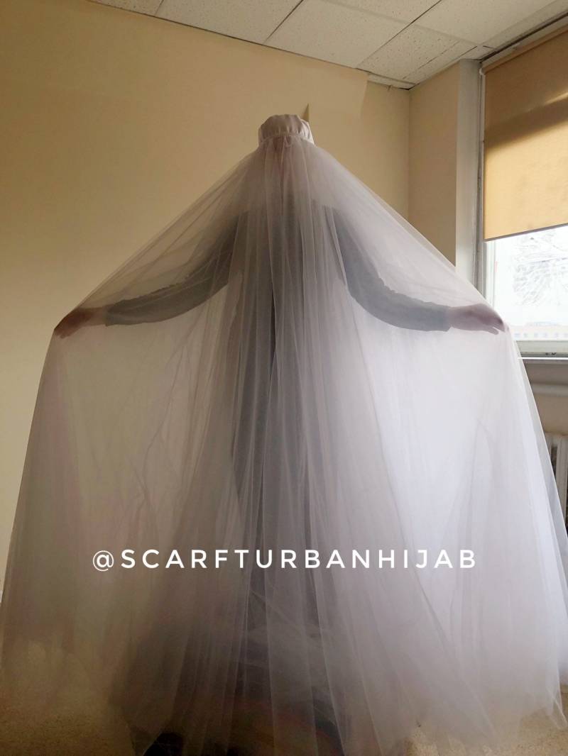 Neuer Brautschleier, Hochzeit Niqab, Nikkah Schleier Neuer Brautschleier, Hochzeit Niqab, Nikkah Schleier von ScarfTurbanHijab
