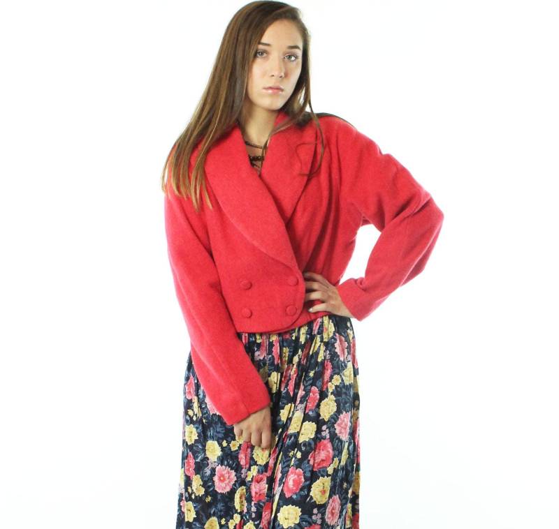 80Er Cropped Blazer Large L von ScarletFury