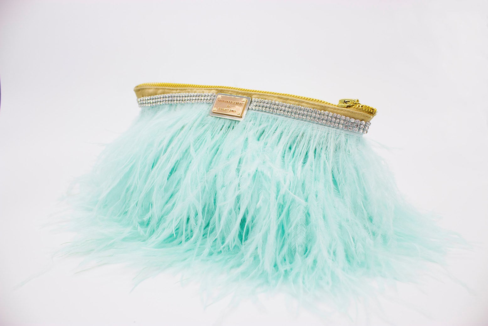 Hand Aus Clutch, Handtasche, Türkis von ScarlettJamesBoutik