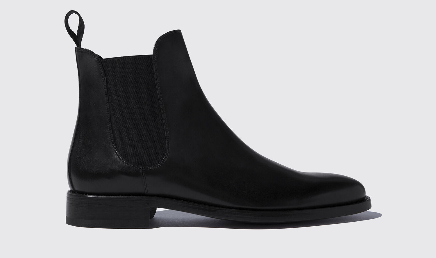 Scarosso Chelsea Boots Enzo Nero Kalbsleder von Scarosso