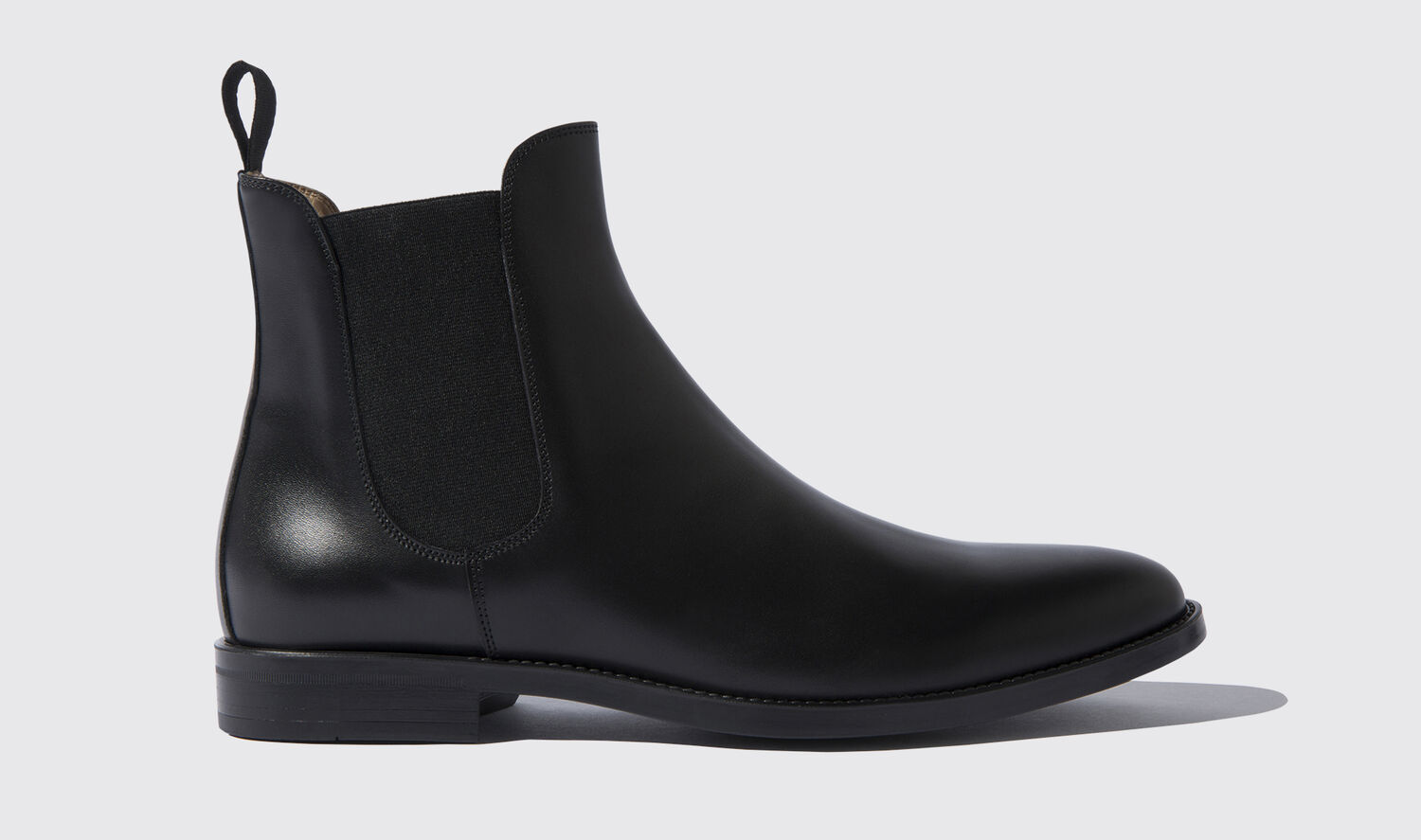 Scarosso Chelsea Boots Giacomo Nero Kalbsleder von Scarosso