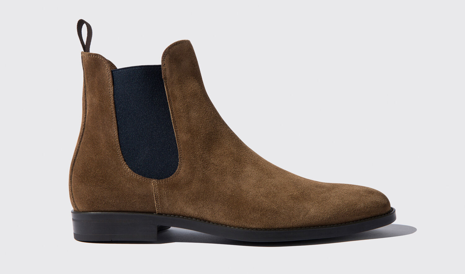 Scarosso Chelsea Boots Giacomo Tabacco Scamosciato Veloursleder von Scarosso