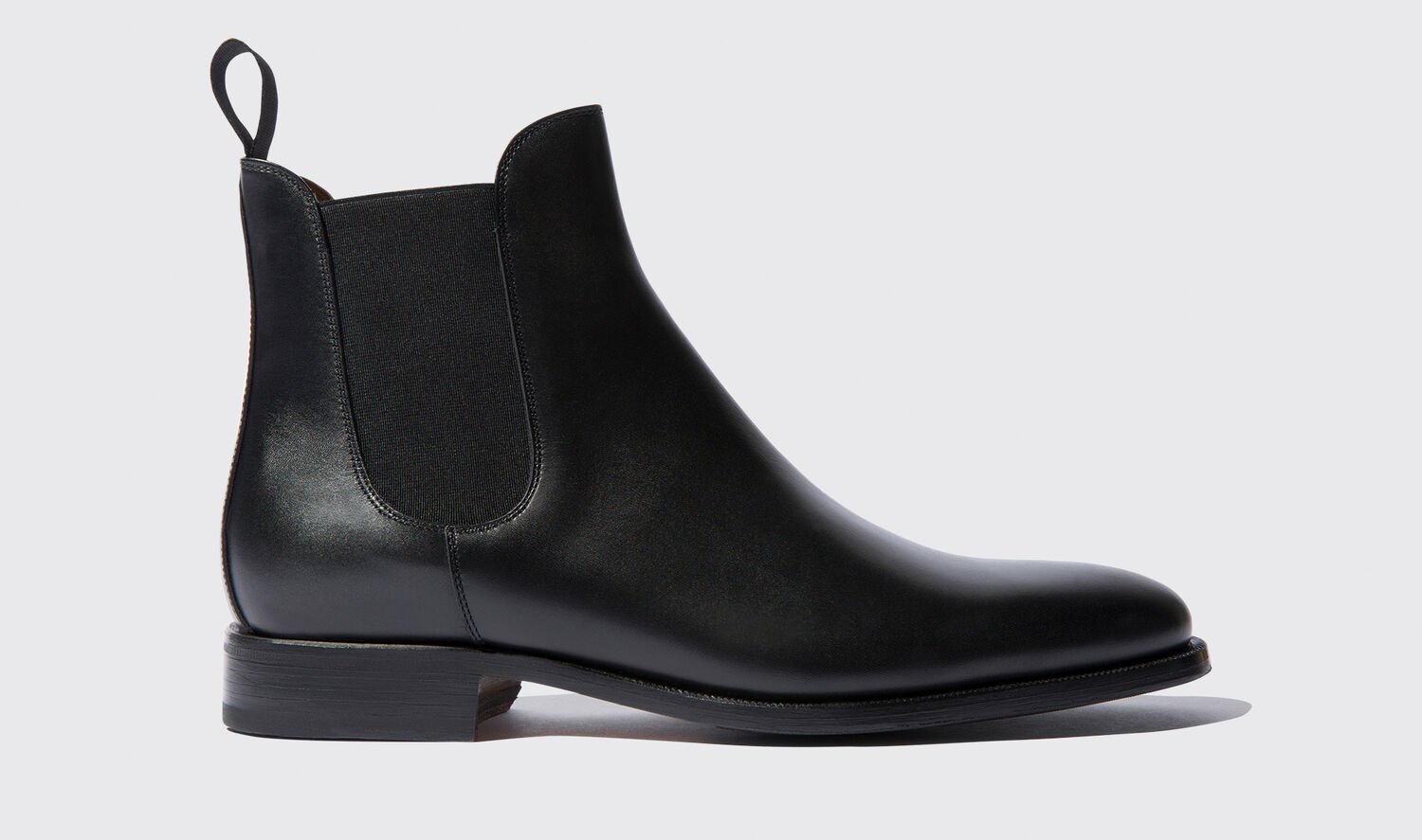 Scarosso Chelsea Boots Giancarlo Nero Kalbsleder von Scarosso