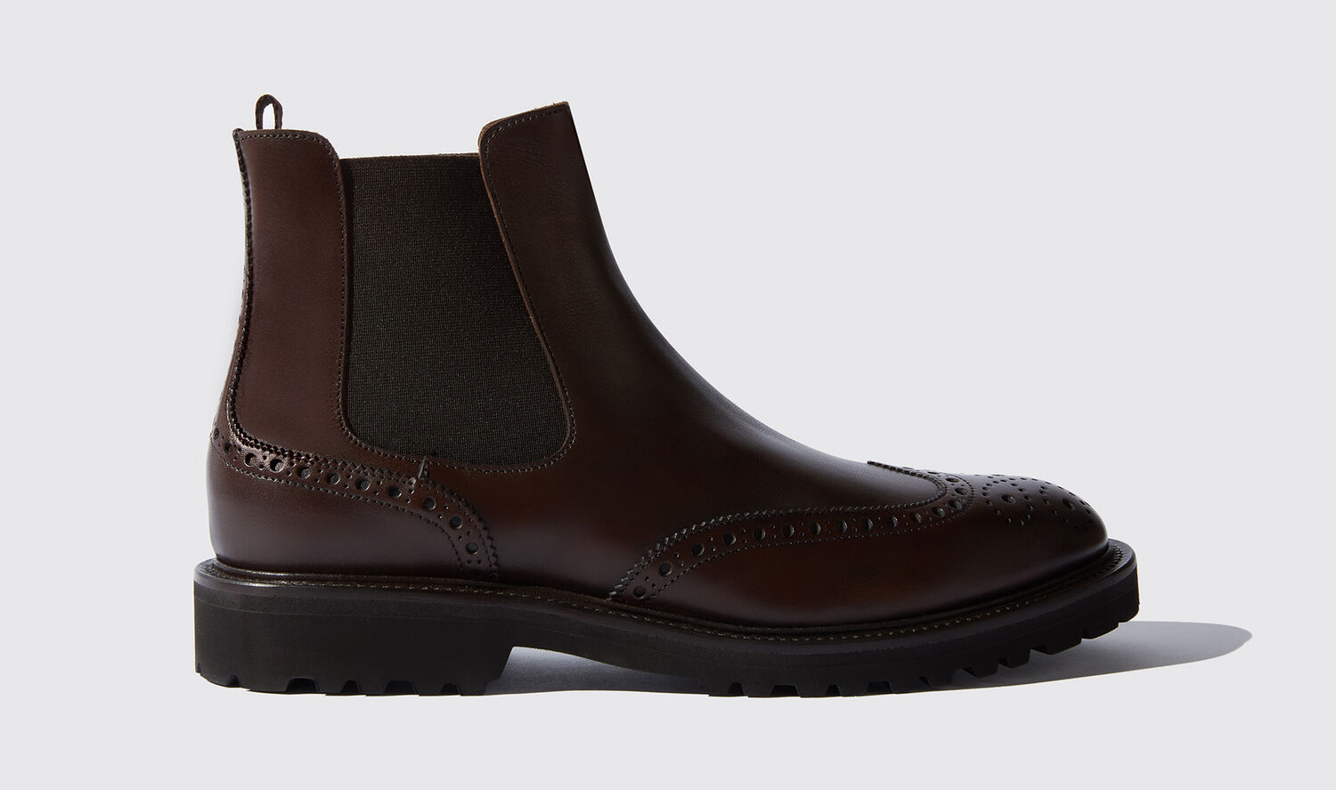 Scarosso Chelsea Boots Keith Brown Kalbsleder von Scarosso