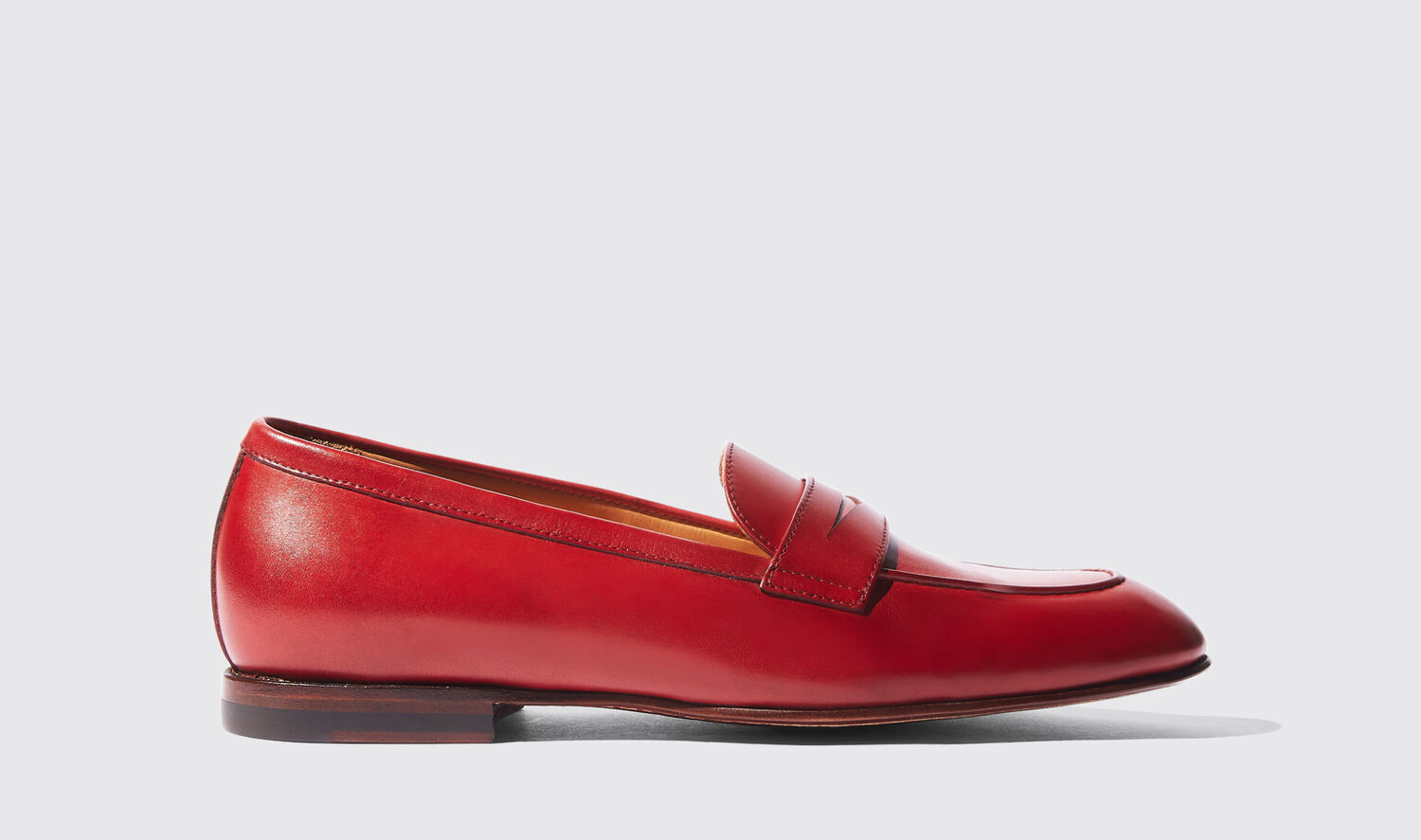 Scarosso Loafers Valeria Rossa Kalbsleder von Scarosso