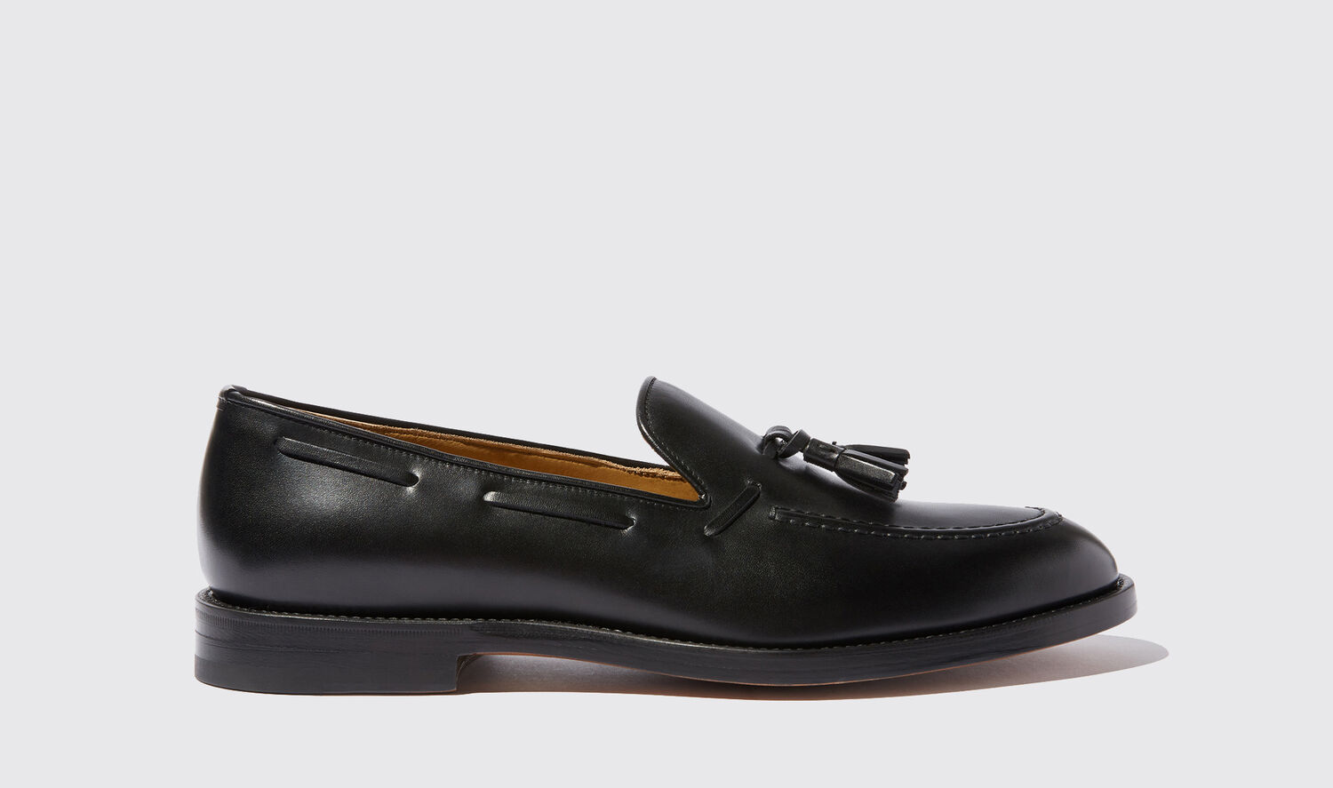 Scarosso Loafers William Black Calf Leather von Scarosso