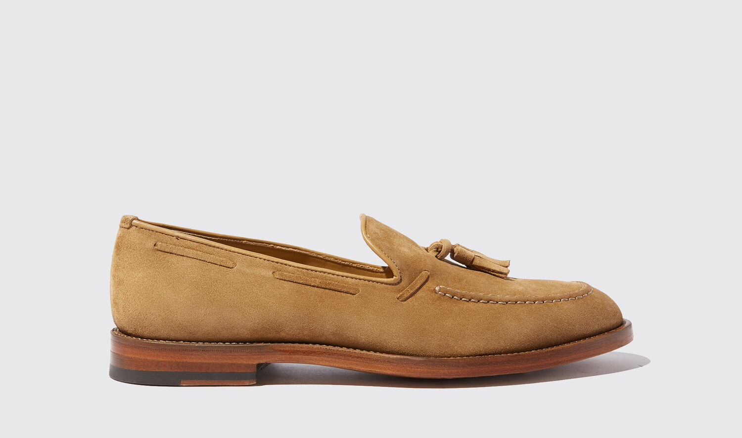 Scarosso Loafers William Tan Suede Suede Leather von Scarosso