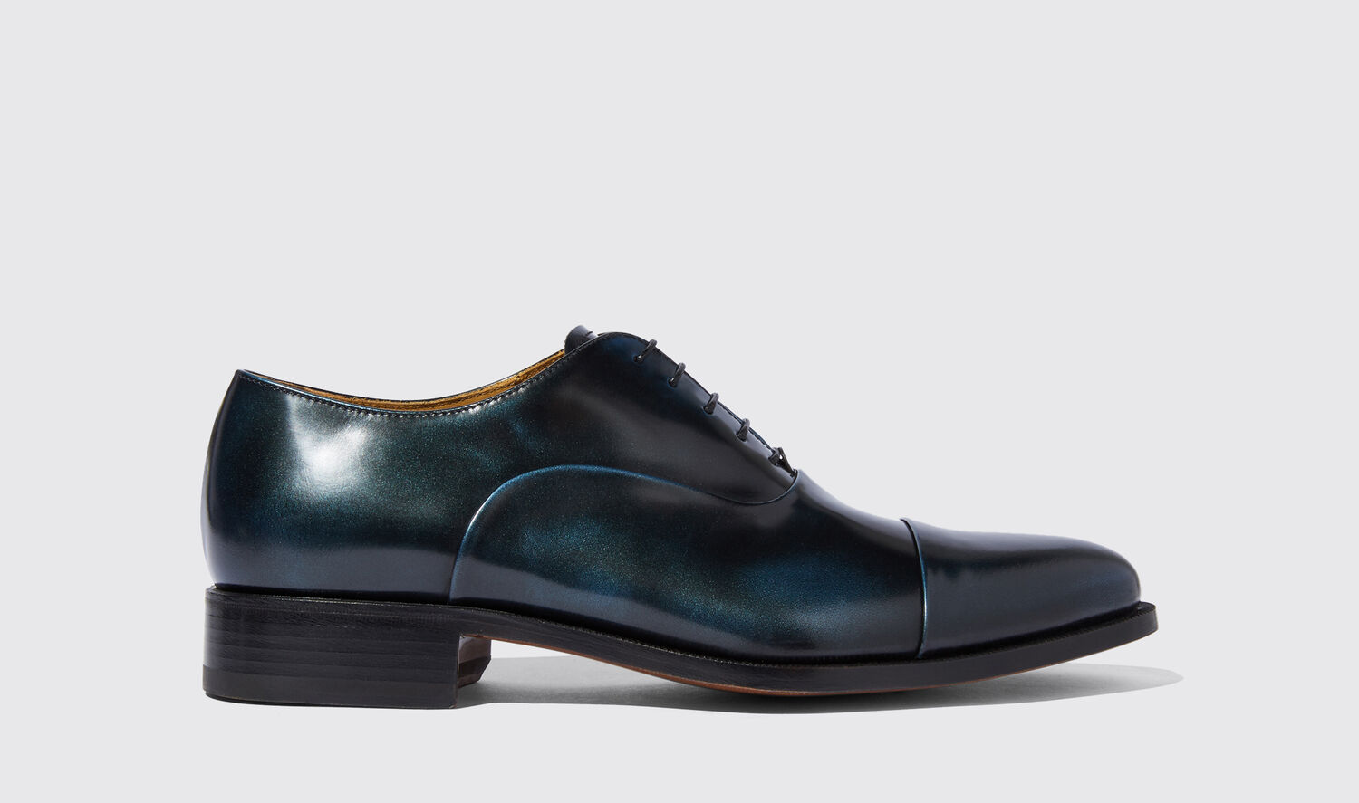 Scarosso Oxfords Lorenzo Blu Calf Leather von Scarosso