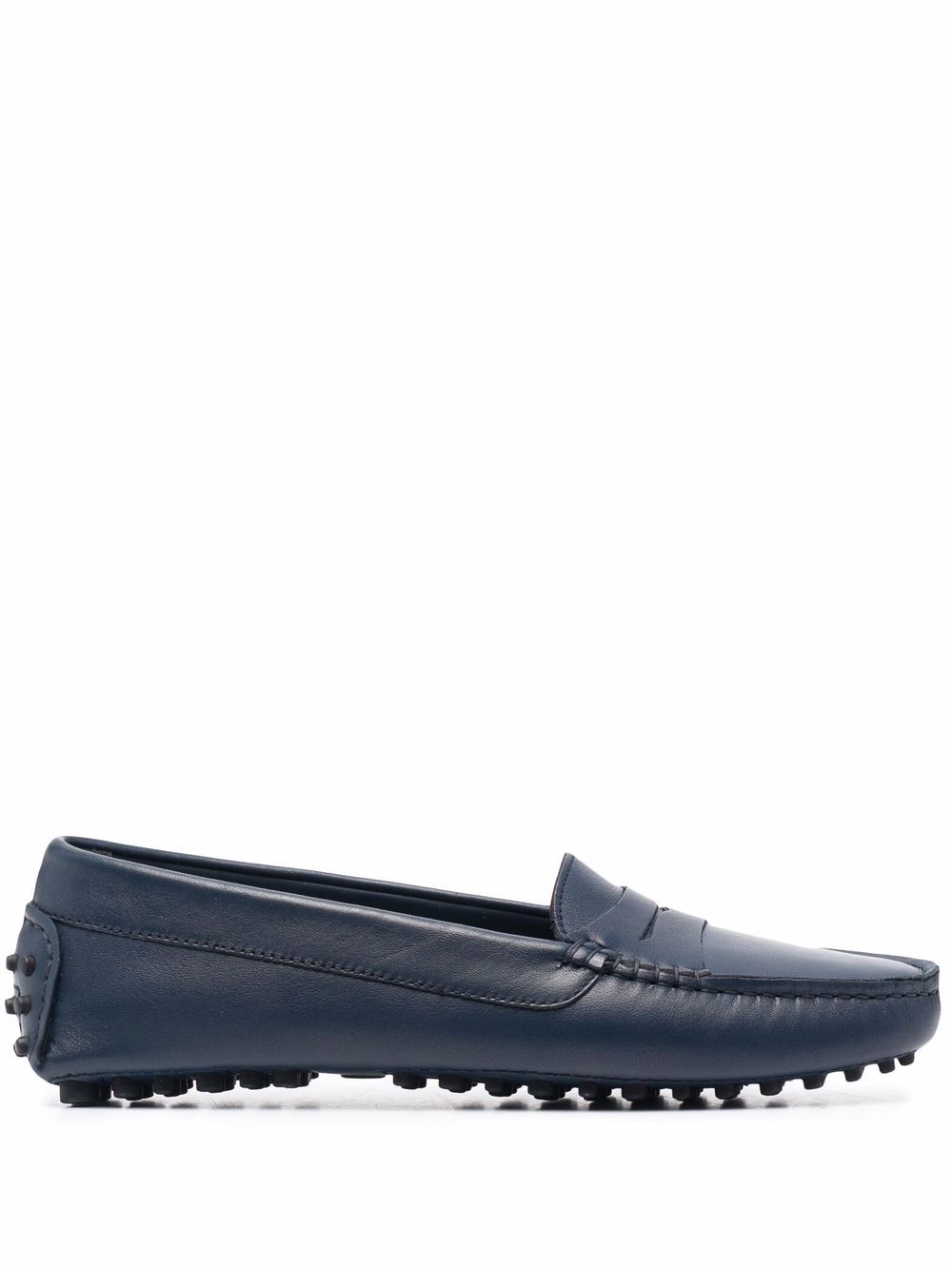 Scarosso Ashley Loafer mit mandelförmiger Kappe - Blau von Scarosso