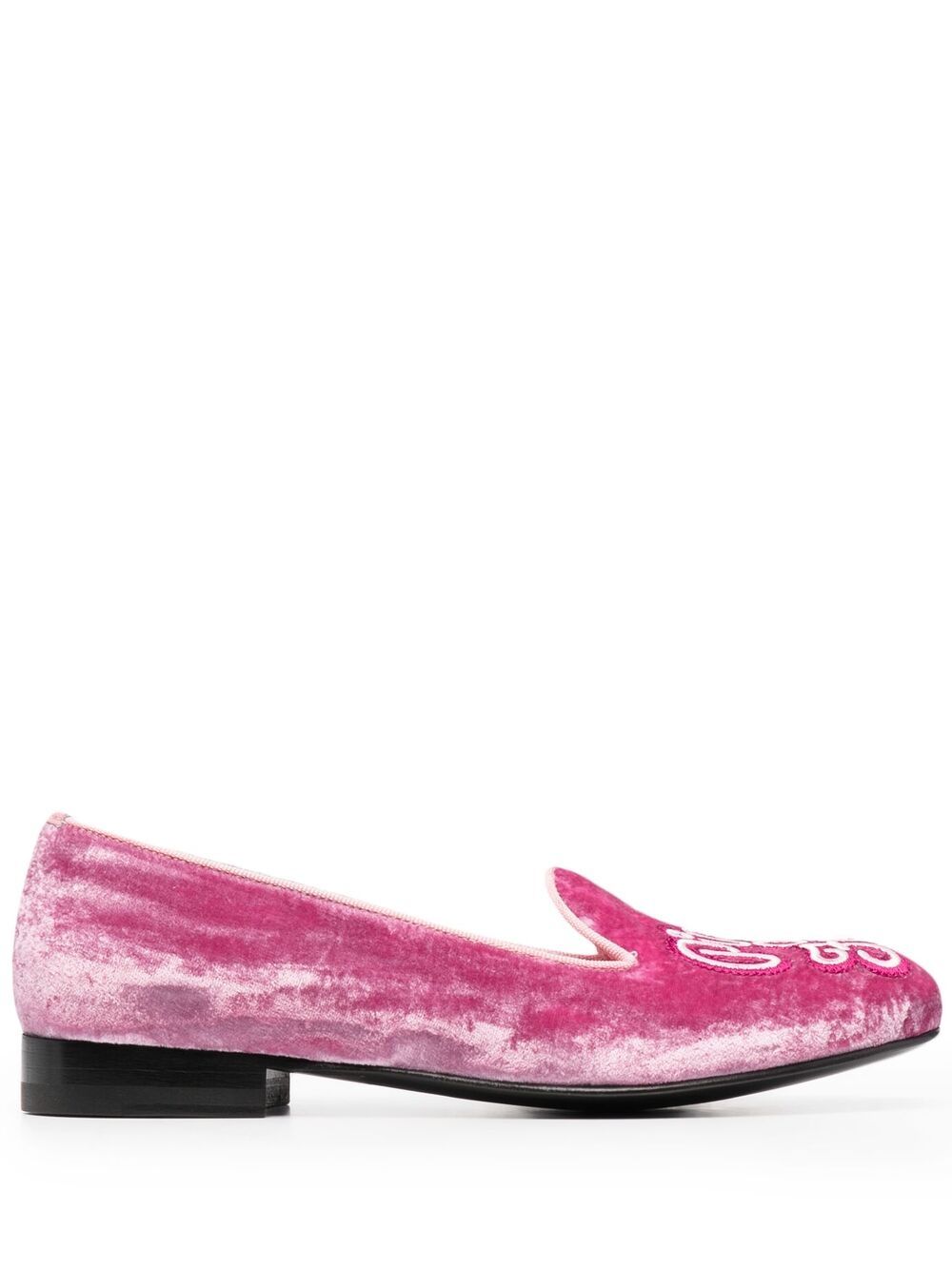 Scarosso Brian Atwood Lady Nolita Slipper - Rosa von Scarosso