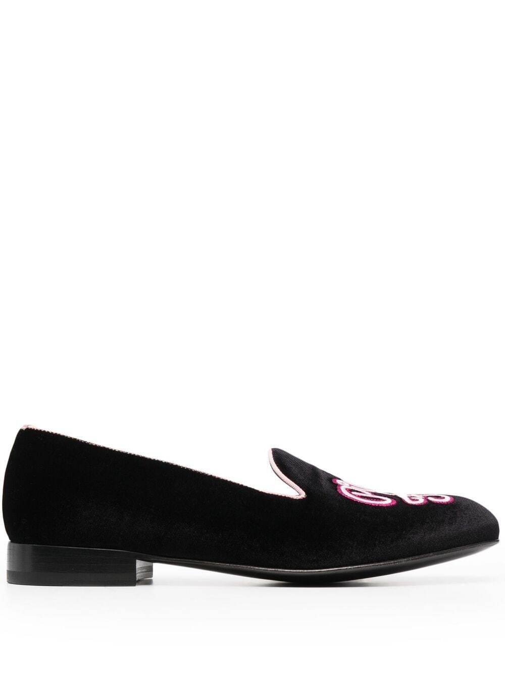 Scarosso Brian Atwood Nolita Slipper - Schwarz von Scarosso