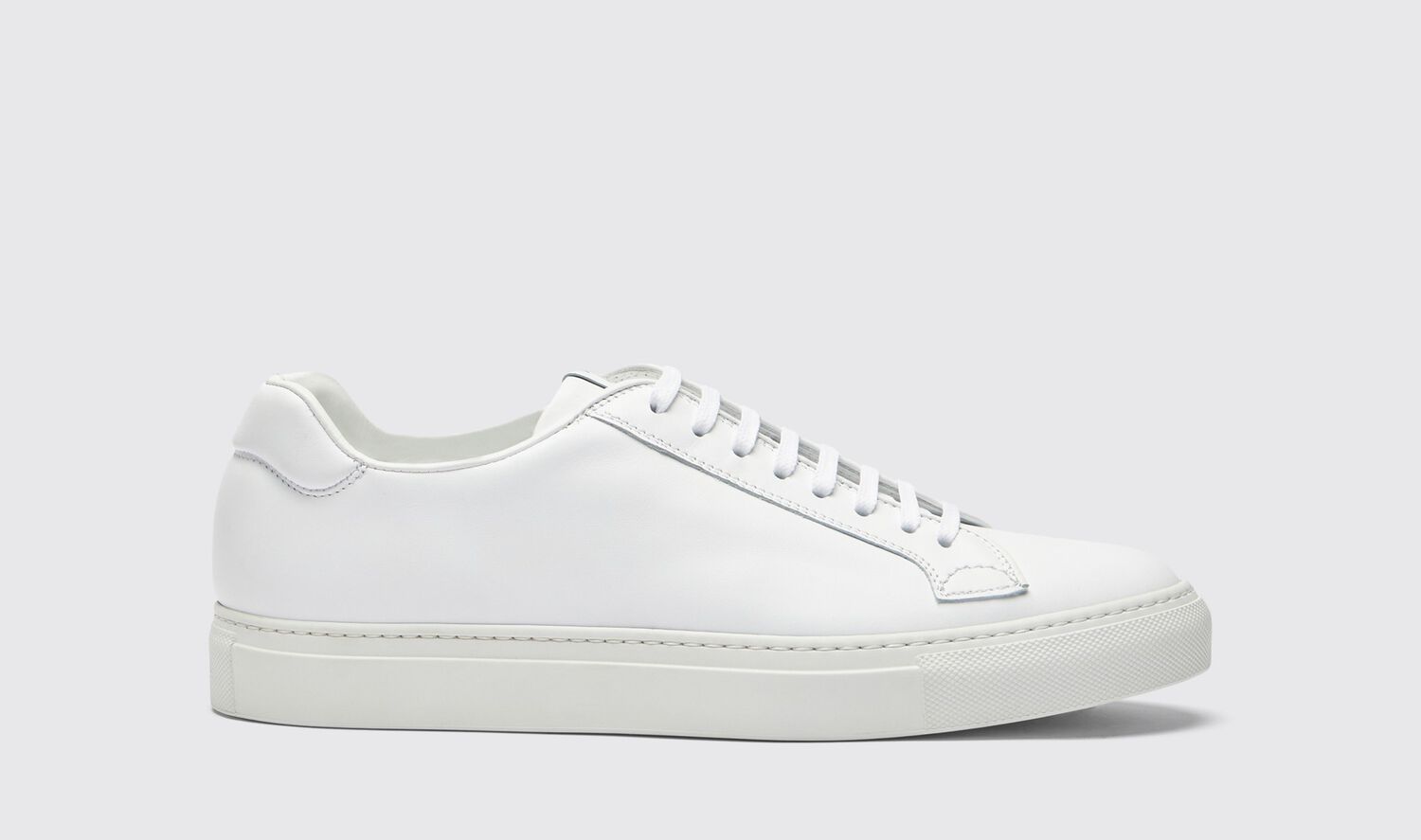 Scarosso Caspule Collection Ugo White x Brooks Brothers Kalbsleder von Scarosso