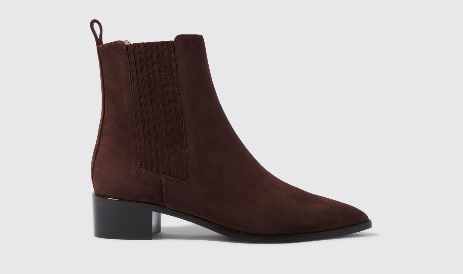 Scarosso Chelsea Boots Olivia Marrone Scamosciata Veloursleder von Scarosso