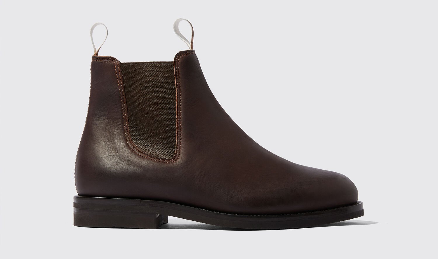 Scarosso Chelsea Boots William III Brown Calf Leather von Scarosso