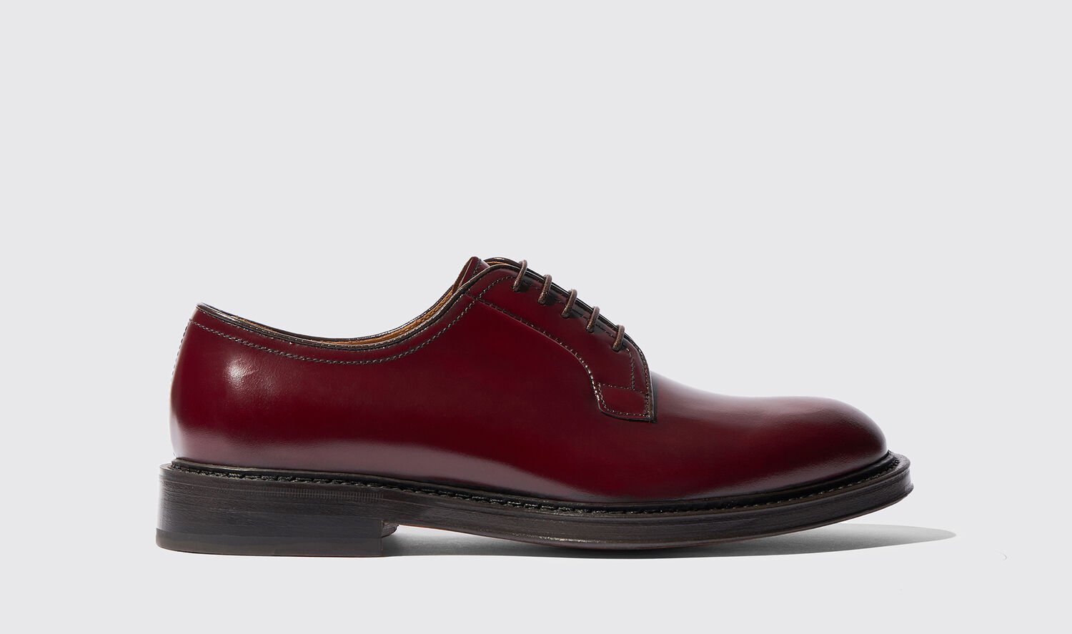 Scarosso Derbies Harry Bordeaux Kalbsleder von Scarosso