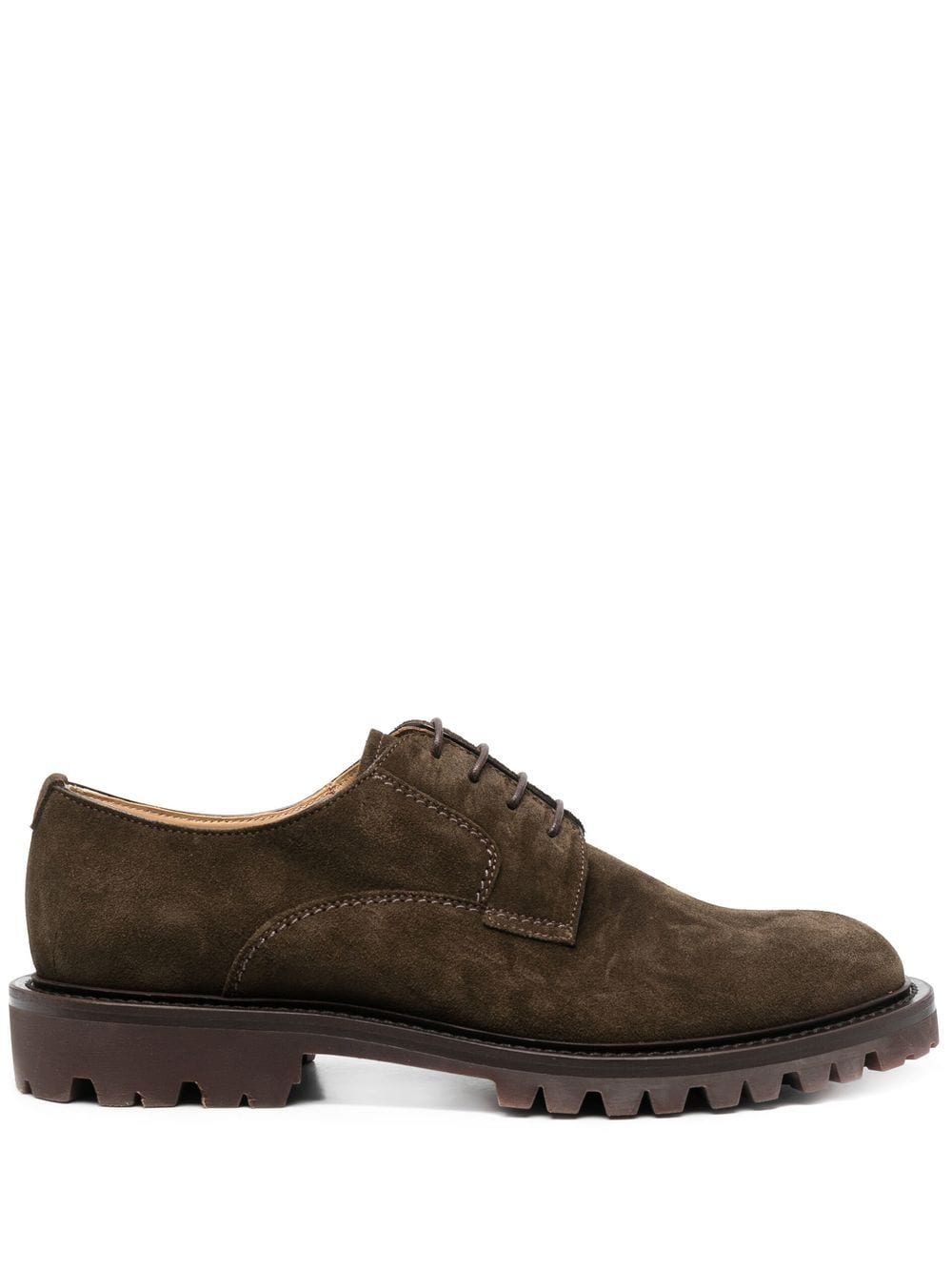 Scarosso Wooster III Derby-Schuhe aus Wildleder - Braun von Scarosso