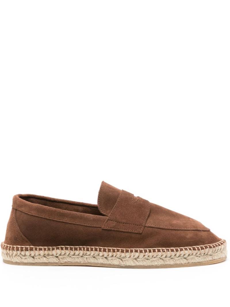 Scarosso Diego Espadrilles aus Wildleder - Braun von Scarosso