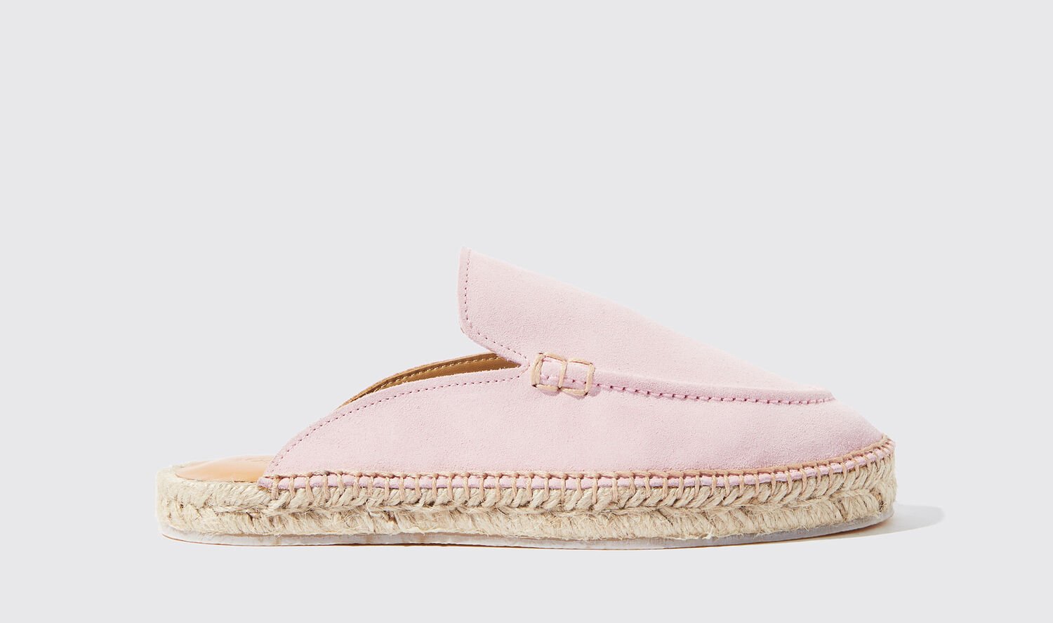 Scarosso Espadrilles Belen Pink Suede Veloursleder von Scarosso