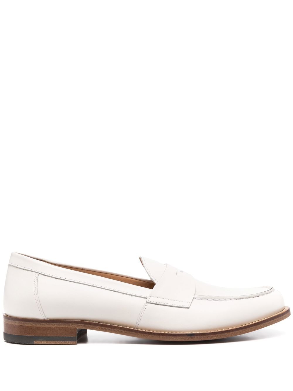 Scarosso Harper Penny-Loafer - Weiß von Scarosso