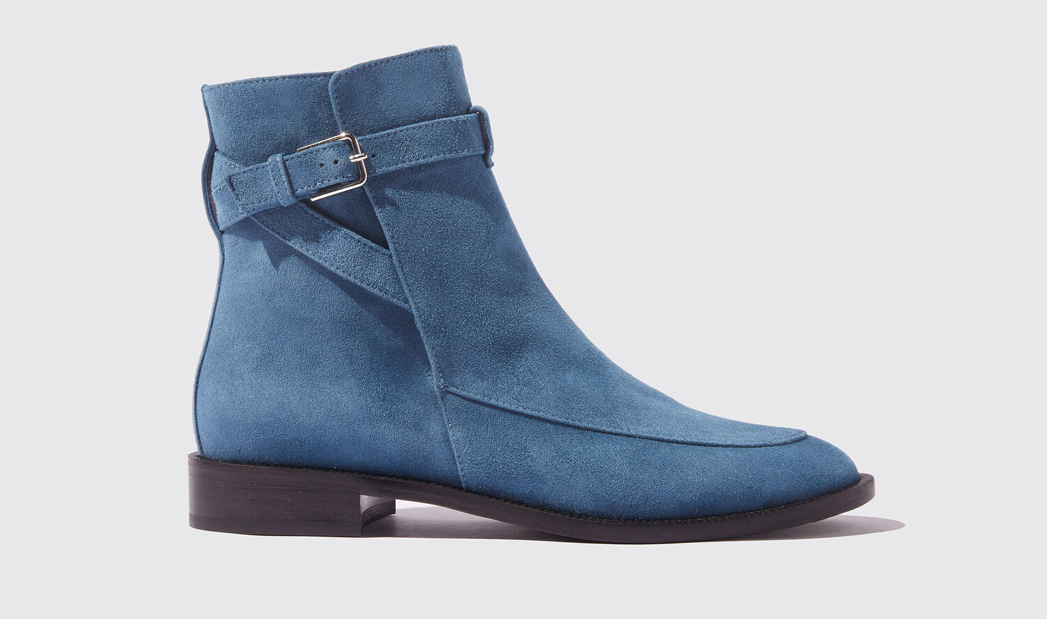 Scarosso Stiefel Kelly Blue Suede Veloursleder von Scarosso