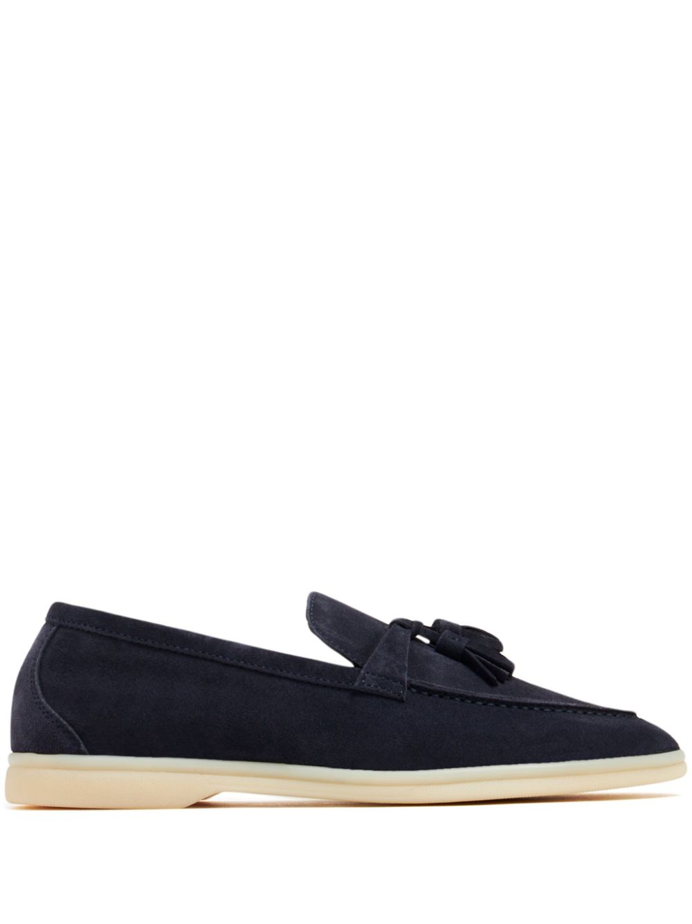 Scarosso Leandra Loafer aus Wildleder - Blau von Scarosso