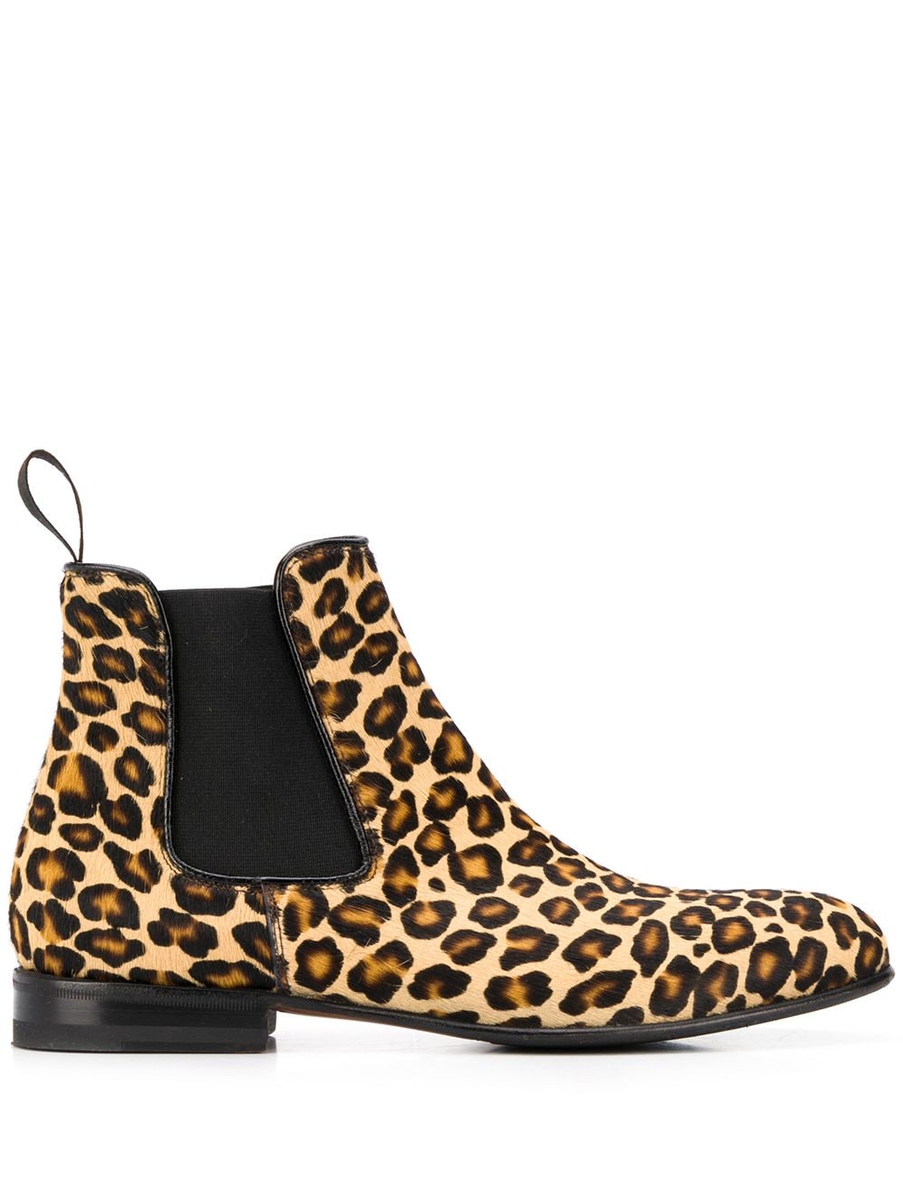 Scarosso 'Lexi' Chelsea-Boots mit Zebra-Print - Nude von Scarosso