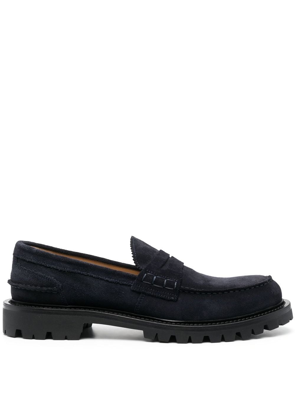 Scarosso Loafer aus Wildleder - Blau von Scarosso