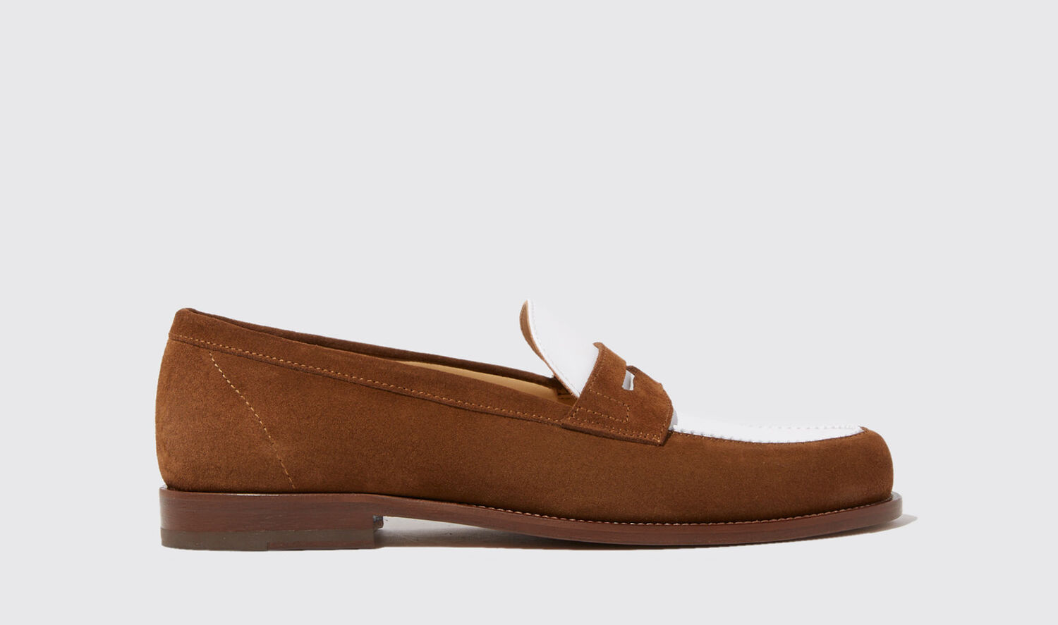 Scarosso Loafers Austin Cognac Veloursleder Veloursleder von Scarosso