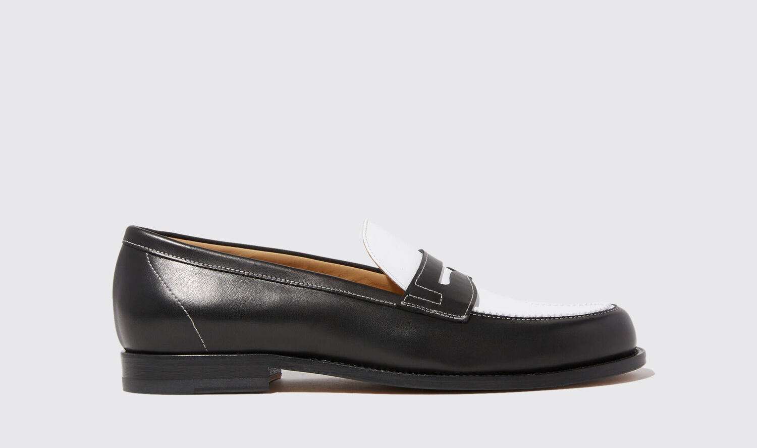 Scarosso Loafers Austin Schwarz Edit Kalbsleder von Scarosso