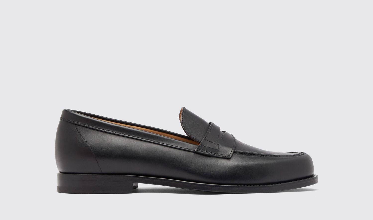 Scarosso Loafers Austin Schwarz Kalbsleder von Scarosso