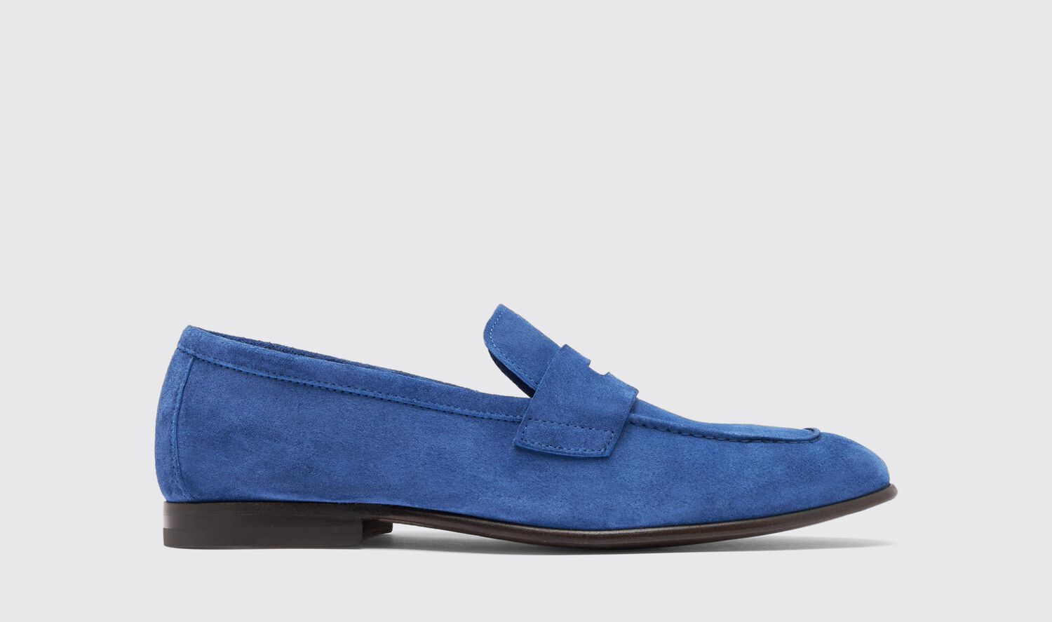 Scarosso Loafers Gregory Blau Veloursleder Veloursleder von Scarosso