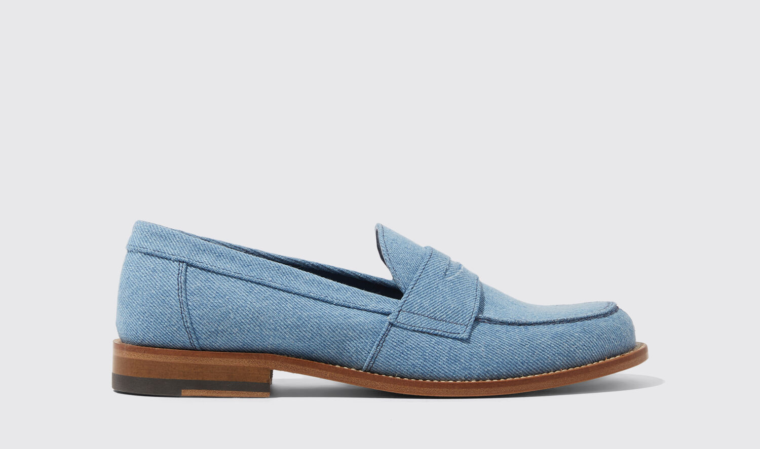 Scarosso Mokassins & Flats Harper Light Blue Denim Denim von Scarosso