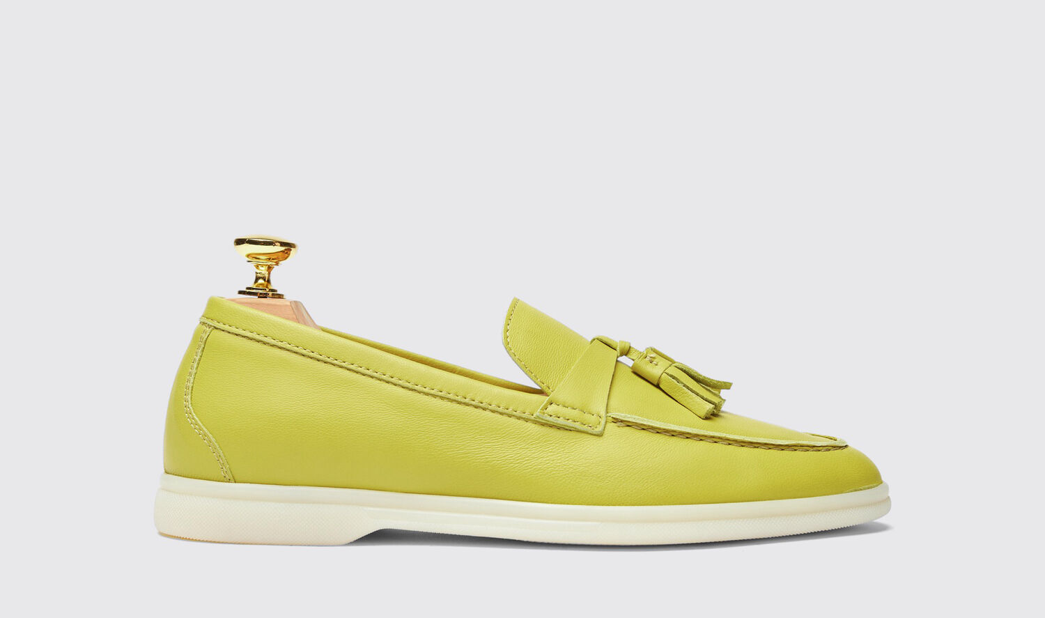 Scarosso Loafers Leandra Lime Kalbsleder von Scarosso