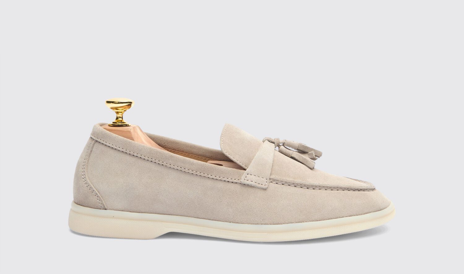 Scarosso Loafers Leandra Sand Veloursleder Veloursleder von Scarosso