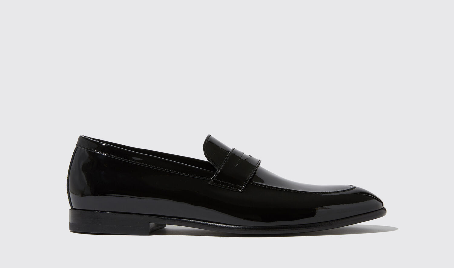 Scarosso Loafers Marzio Nero Vernice Lackleder von Scarosso