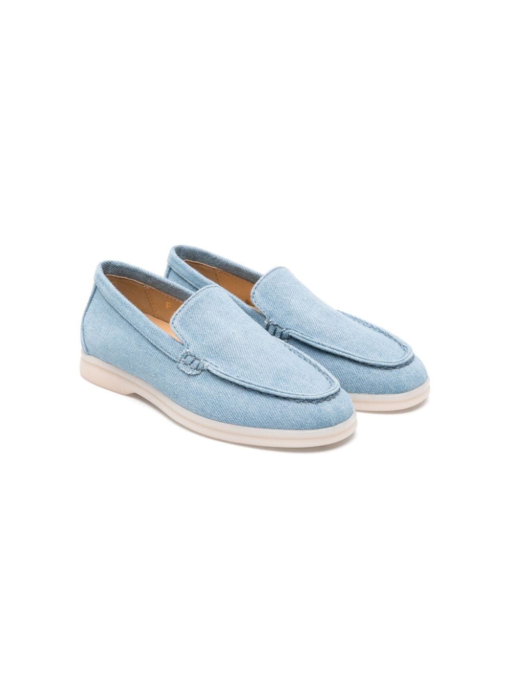 Scarosso Ausgeblichene Ludovica Loafer - Blau von Scarosso