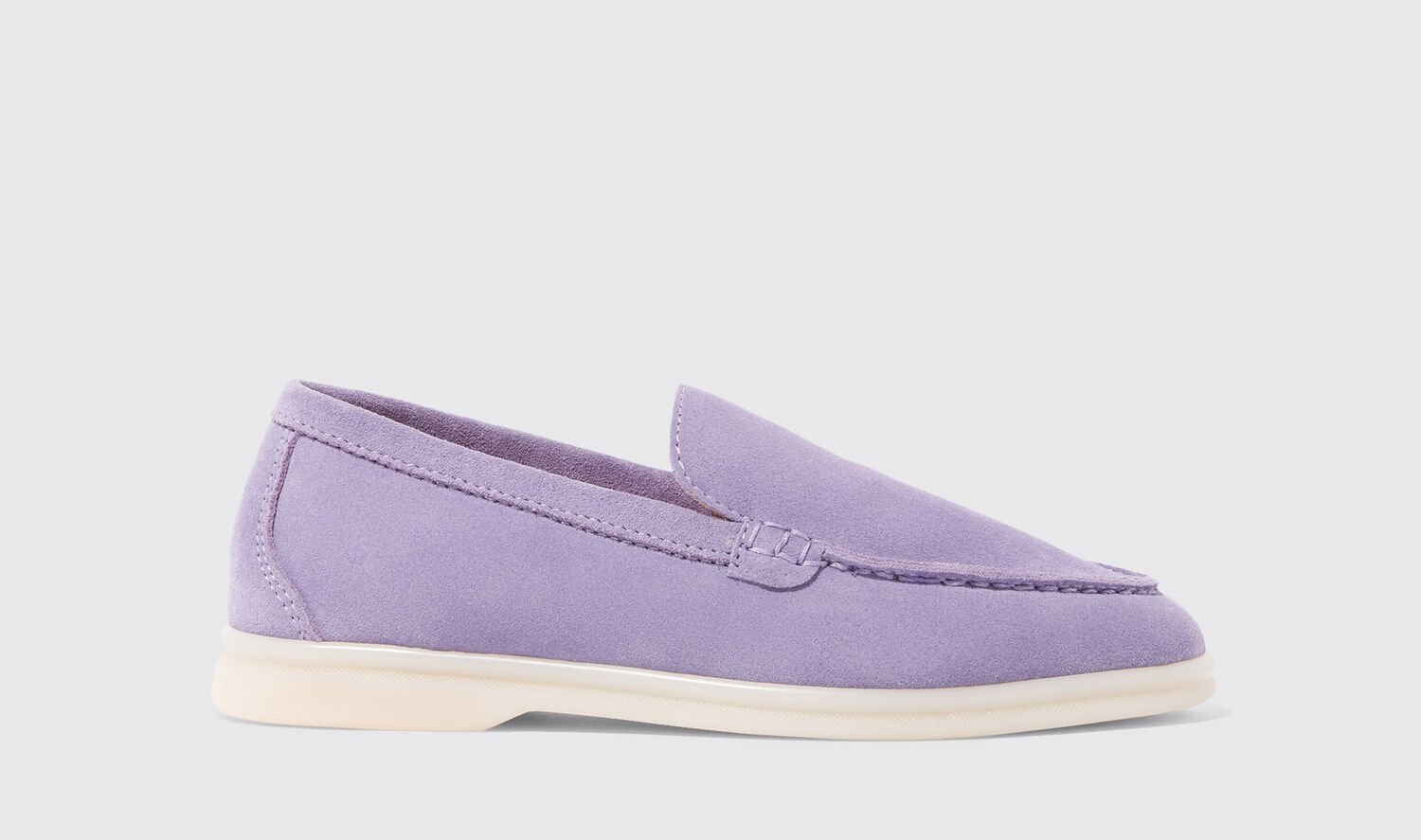 Scarosso Mädchenschuhe Ludovica Mädchen Violett Veloursleder Veloursleder von Scarosso