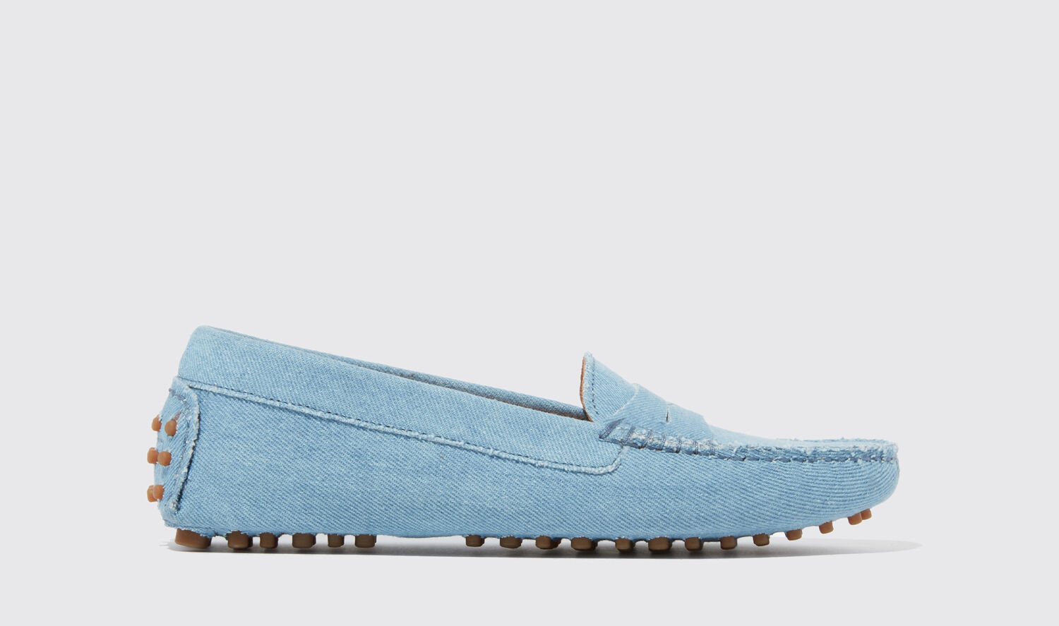 Scarosso Mokassins & Flats Ashley Light Blue Denim Denim von Scarosso