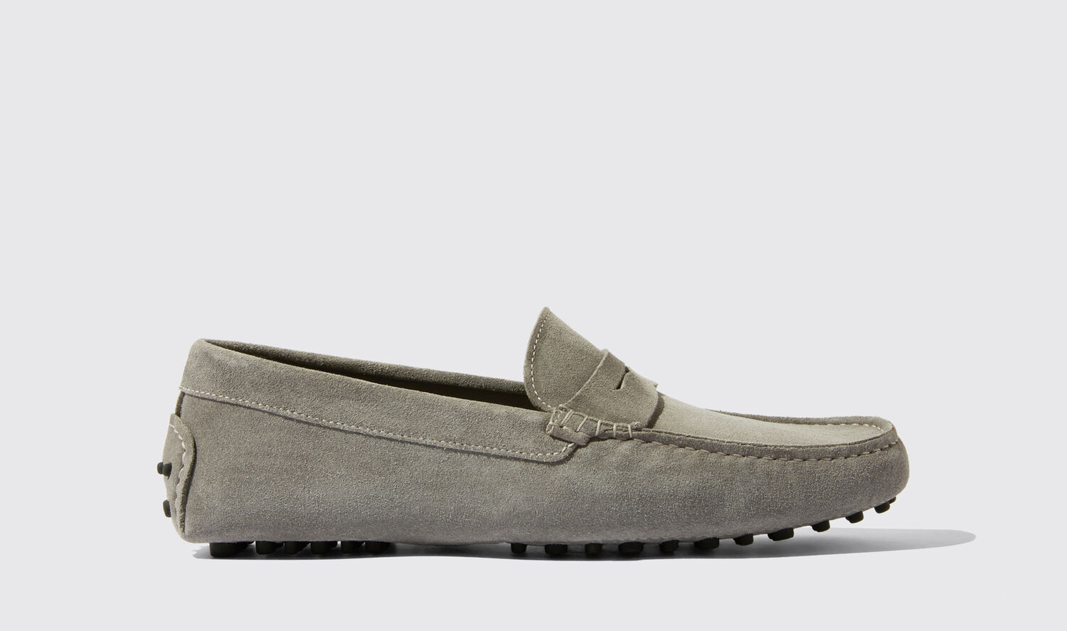 Scarosso Mokassins Michael Grey Suede Veloursleder von Scarosso