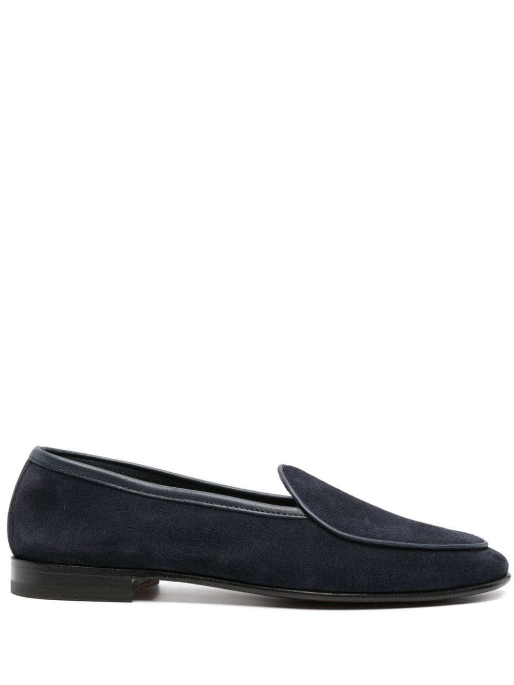 Scarosso Nils Loafer aus Wildleder - Blau von Scarosso