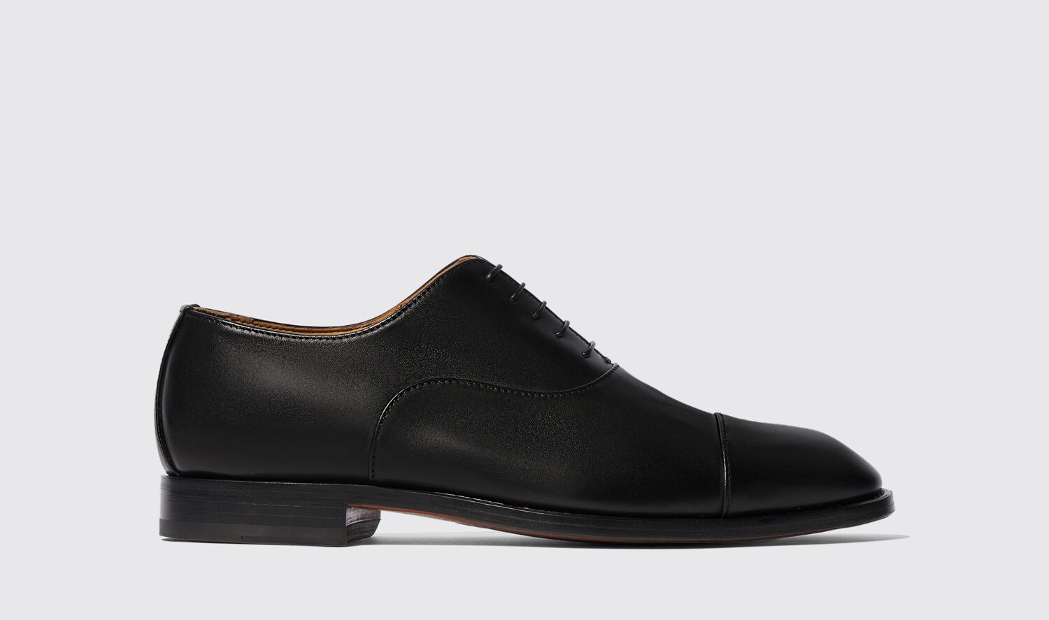 Scarosso Oxfords Salvatore Schwarz Kalbsleder von Scarosso