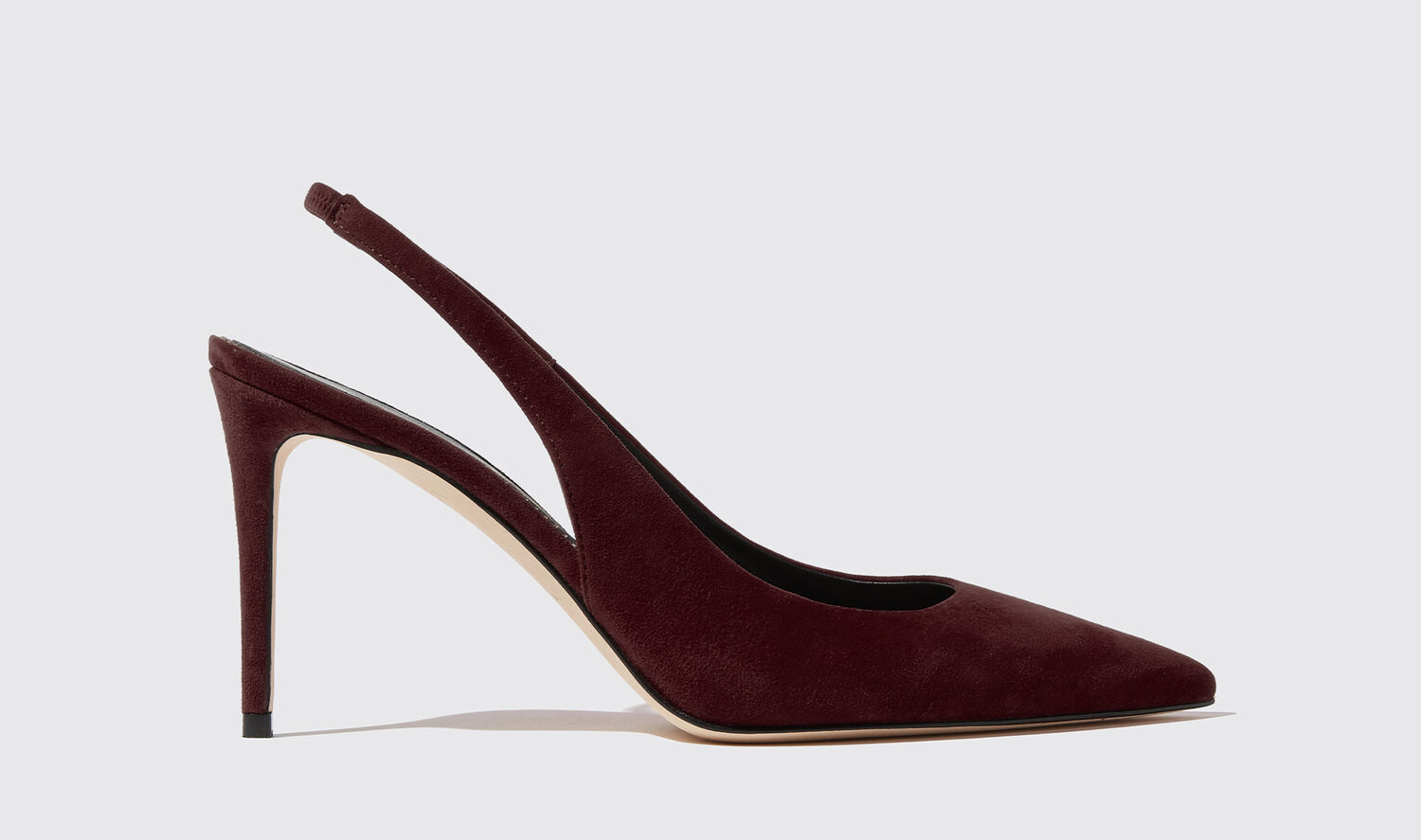 Scarosso High Heels Sutton Burgundy Suede Veloursleder von Scarosso