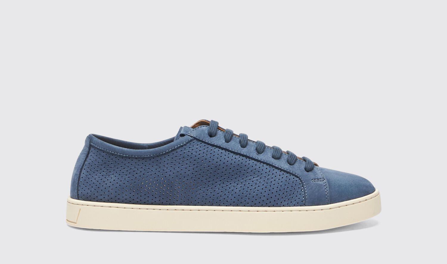 Scarosso Sneakers Camillo Blau Nubukleder Nubukleder von Scarosso