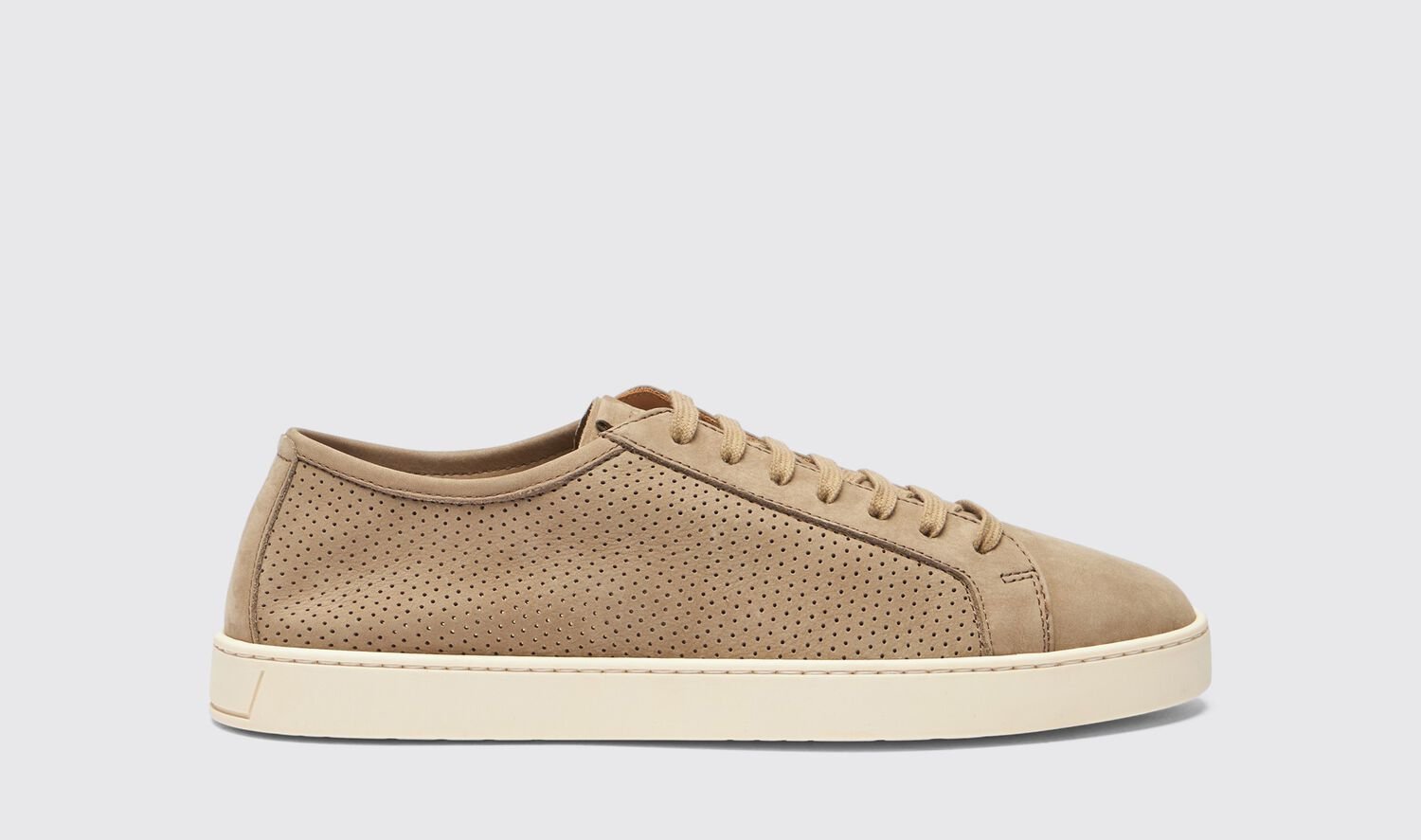 Scarosso Sneakers Camillo Taupe Nubukleder Nubukleder von Scarosso