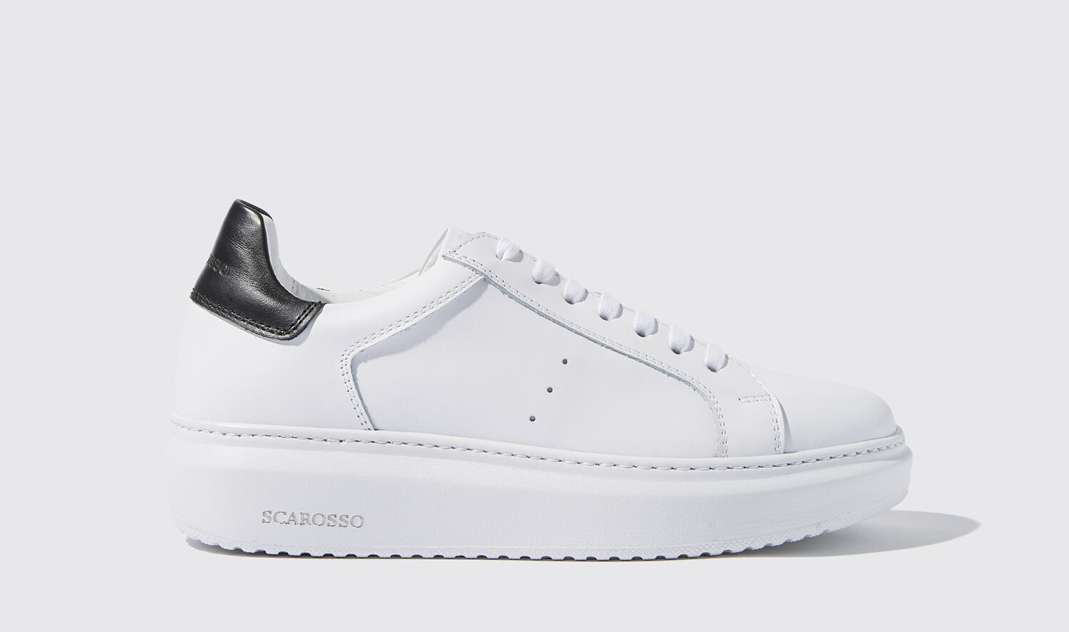 Scarosso Sneakers Debby White Kalbsleder von Scarosso