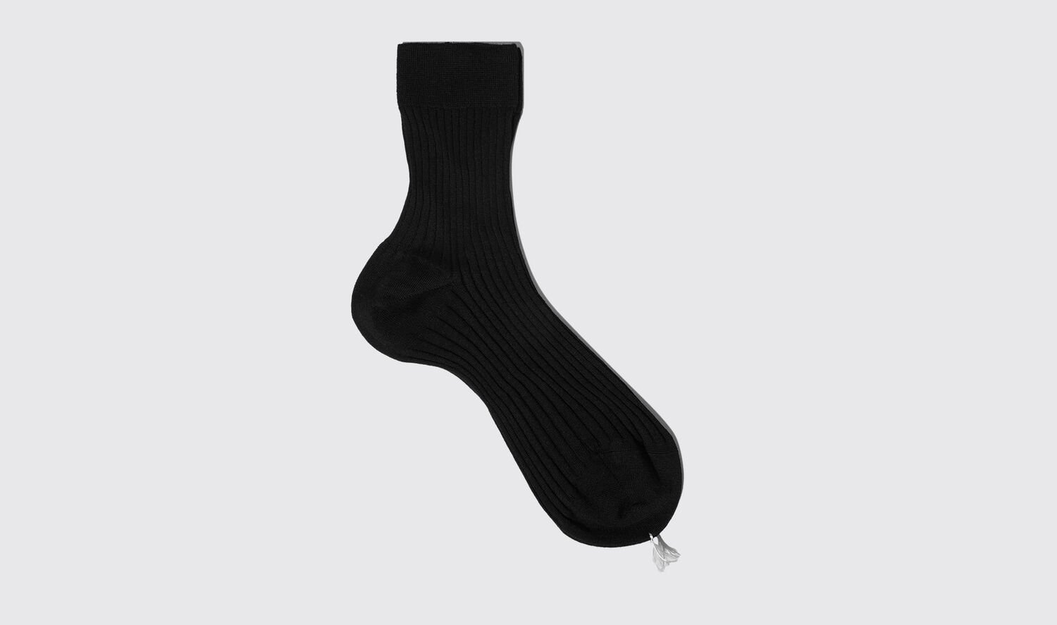 Scarosso Socken Black Cotton Ankle Socks Baumwolle von Scarosso