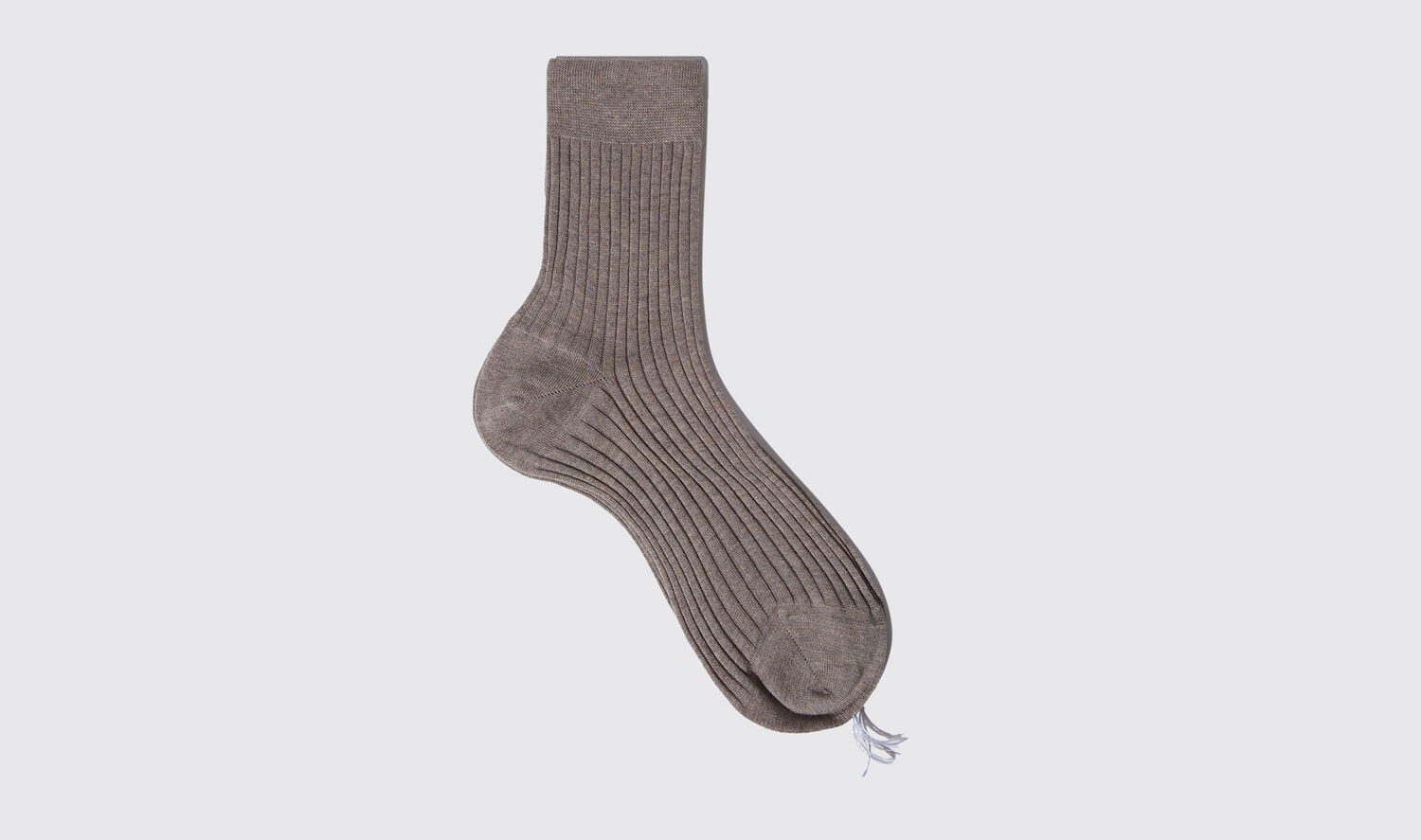 Scarosso Socken Grey Cotton Ankle Socks Baumwolle von Scarosso